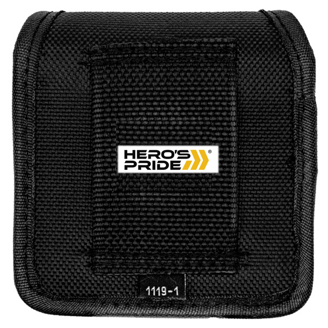 Hero's Pride Ballistic NARCAN Nasal Spray Case with Hidden Snap or Hook and Loop 1119 - Hook & Loop